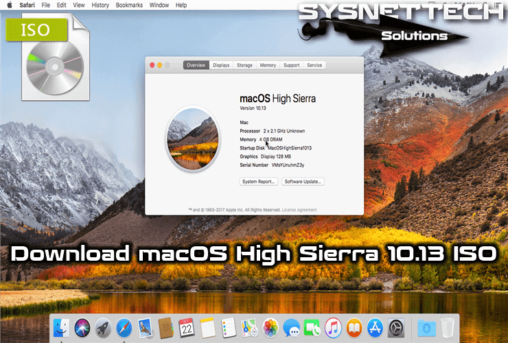 Mac sierra 10.13 download
